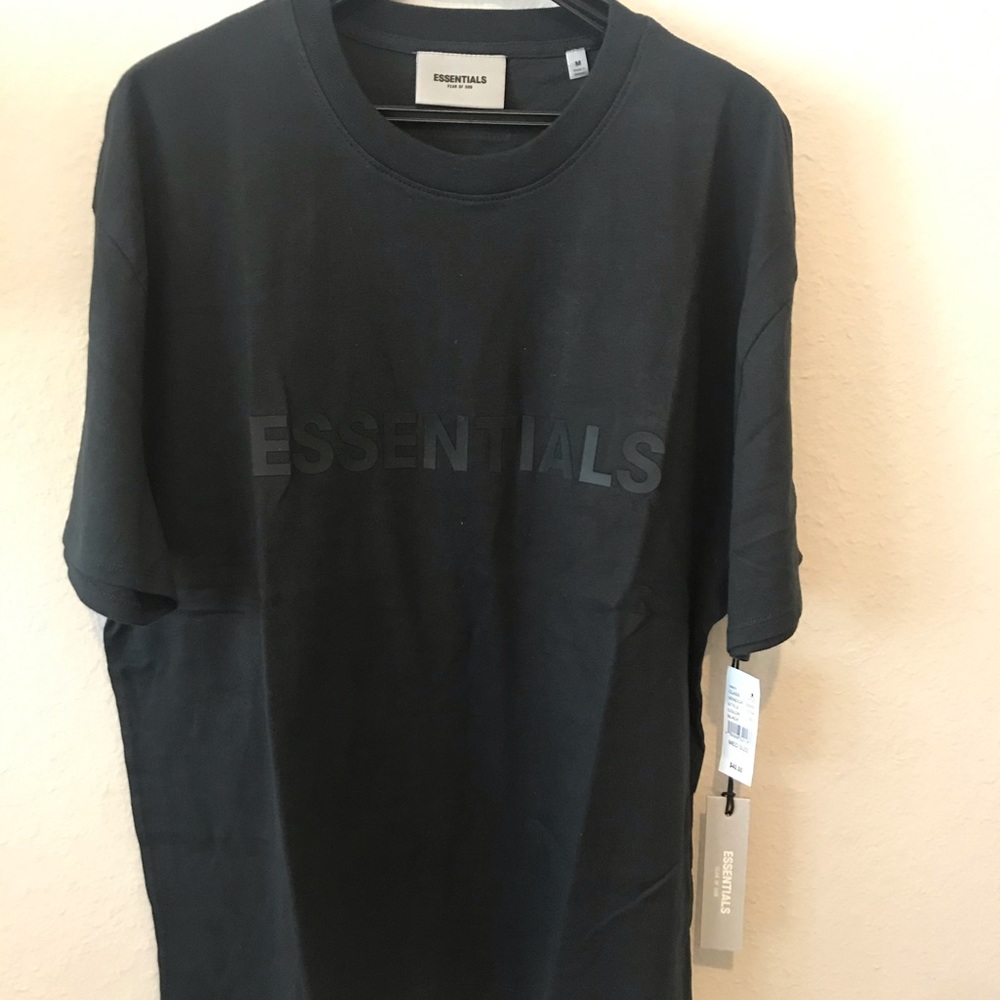 Fear of god essentials 3D silicon shirt